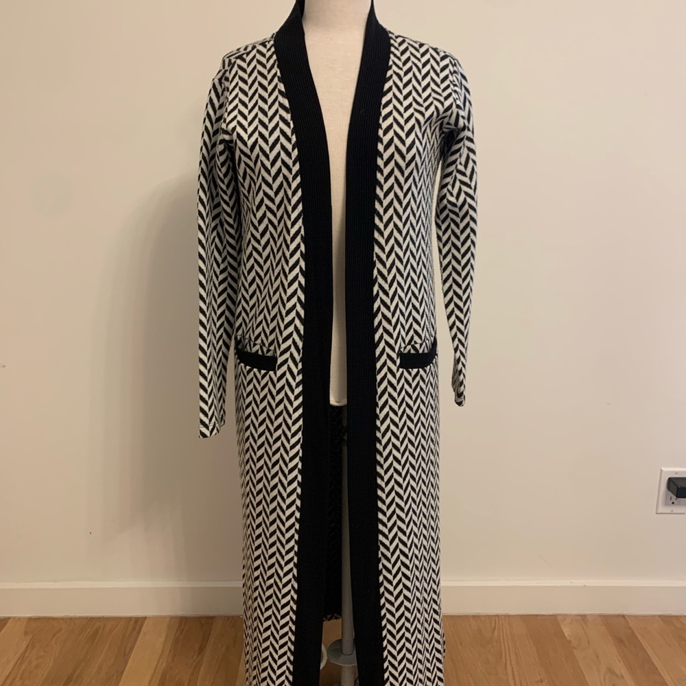 Long cardigan jacket